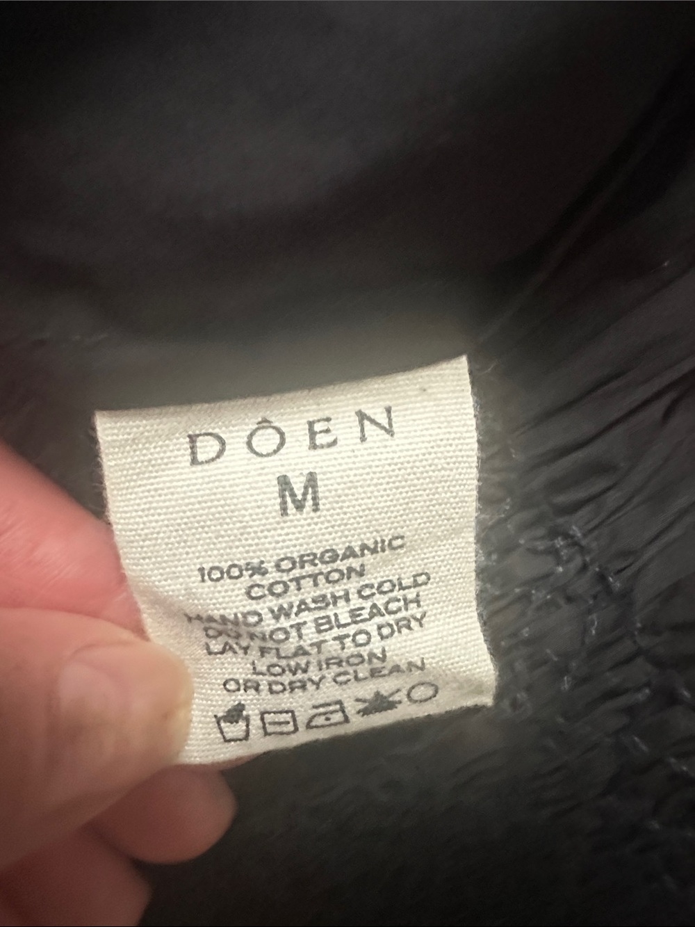 NWT Doen Erhardt dress in black. - Picture 4 of 4